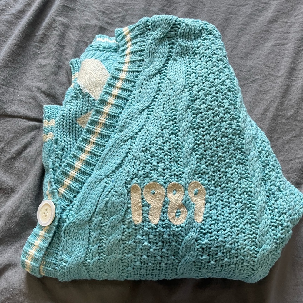 Brand new never worn Taylor Swift 1989 cardigan.